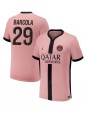 Billige Paris Saint-Germain Bradley Barcola #29 Tredjedrakt 2024-25 Kortermet